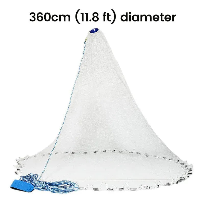 ⭐40% OFF !! ⏰ Easy-Throw Cast Net – Heavy-Duty Mesh, Rapid Sinking, Versatile 🌊