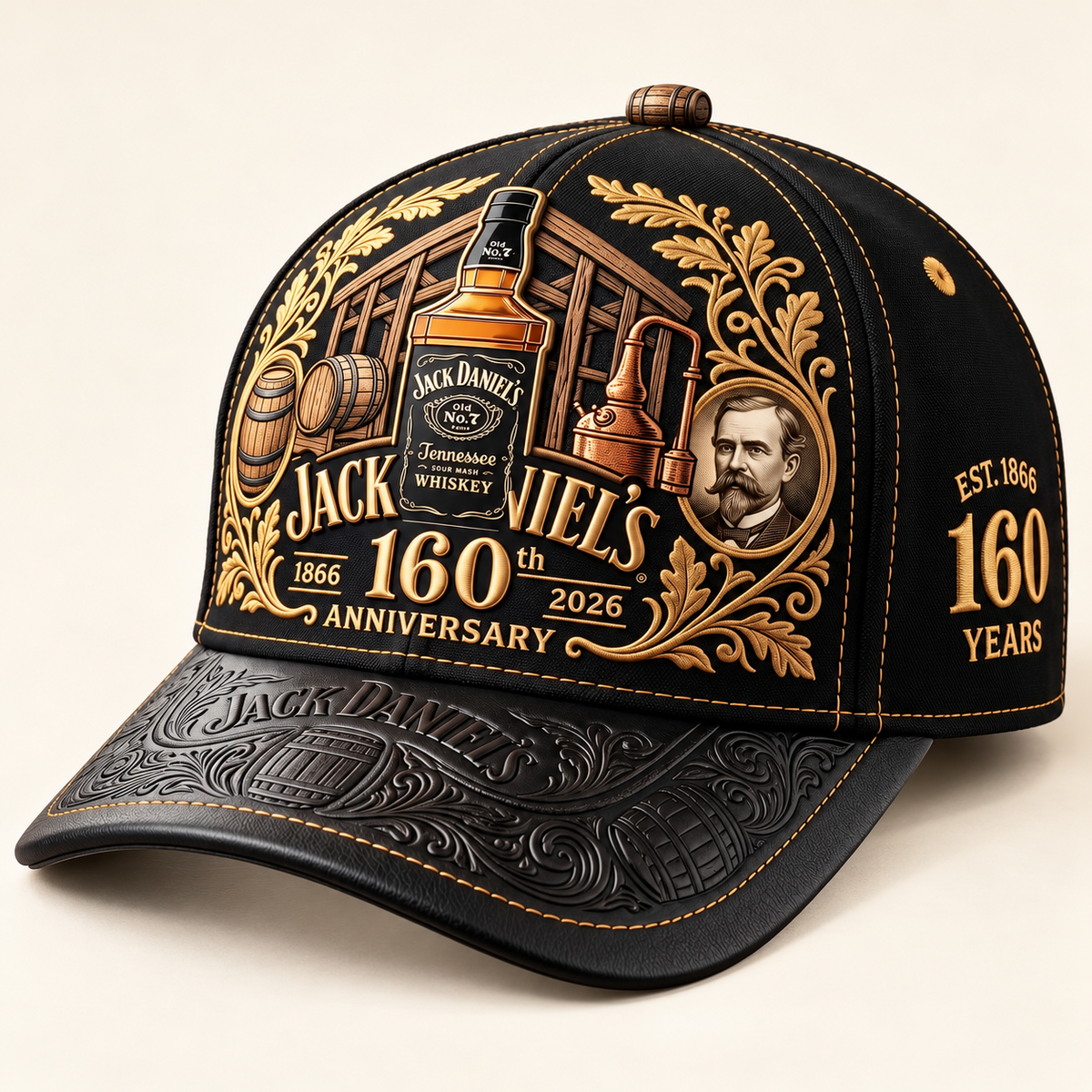 Jack Daniel's 160th Anniversary Cap