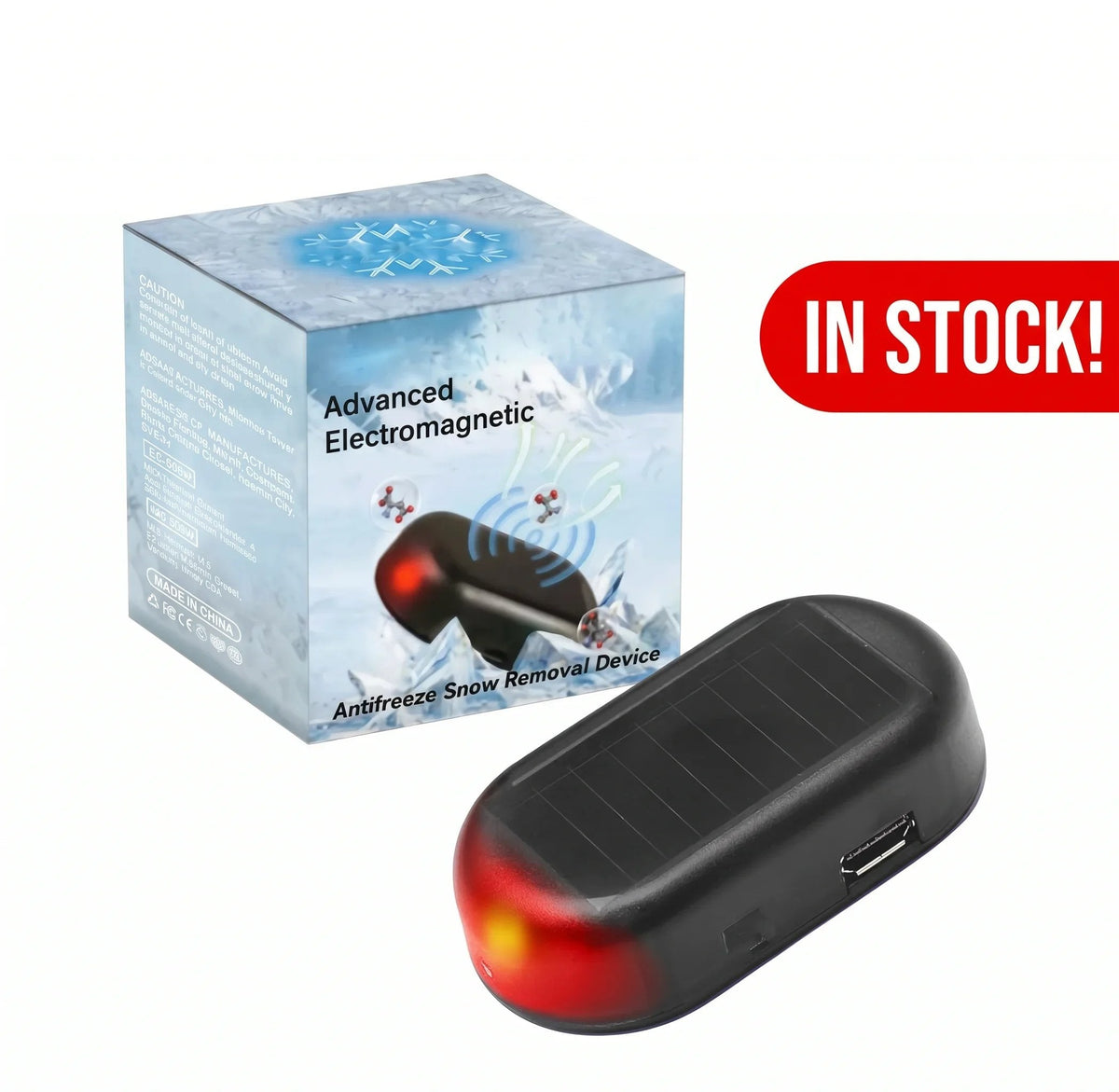 🔥Electromagnetic Snow Removal & Anti-Freeze Device for Vehicles — Molecular Interference Technology
