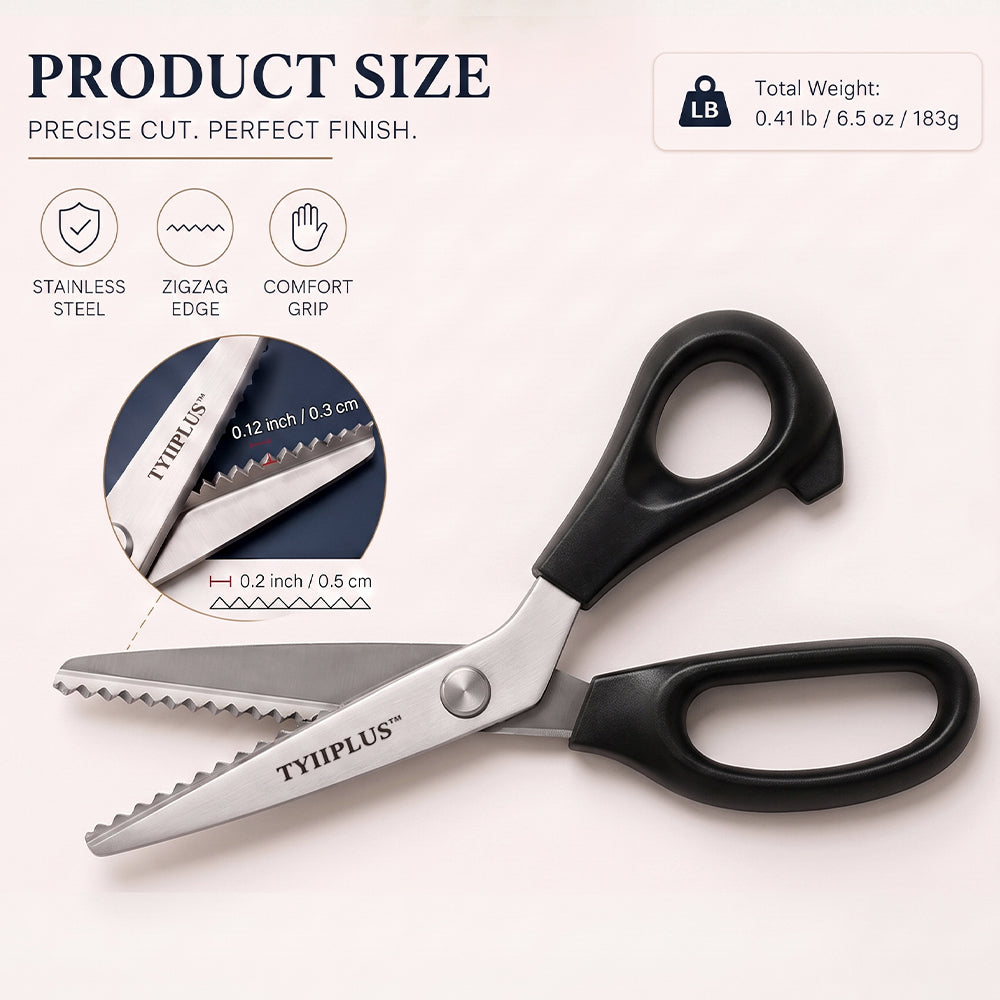 Stainless Steel Pinking Shears