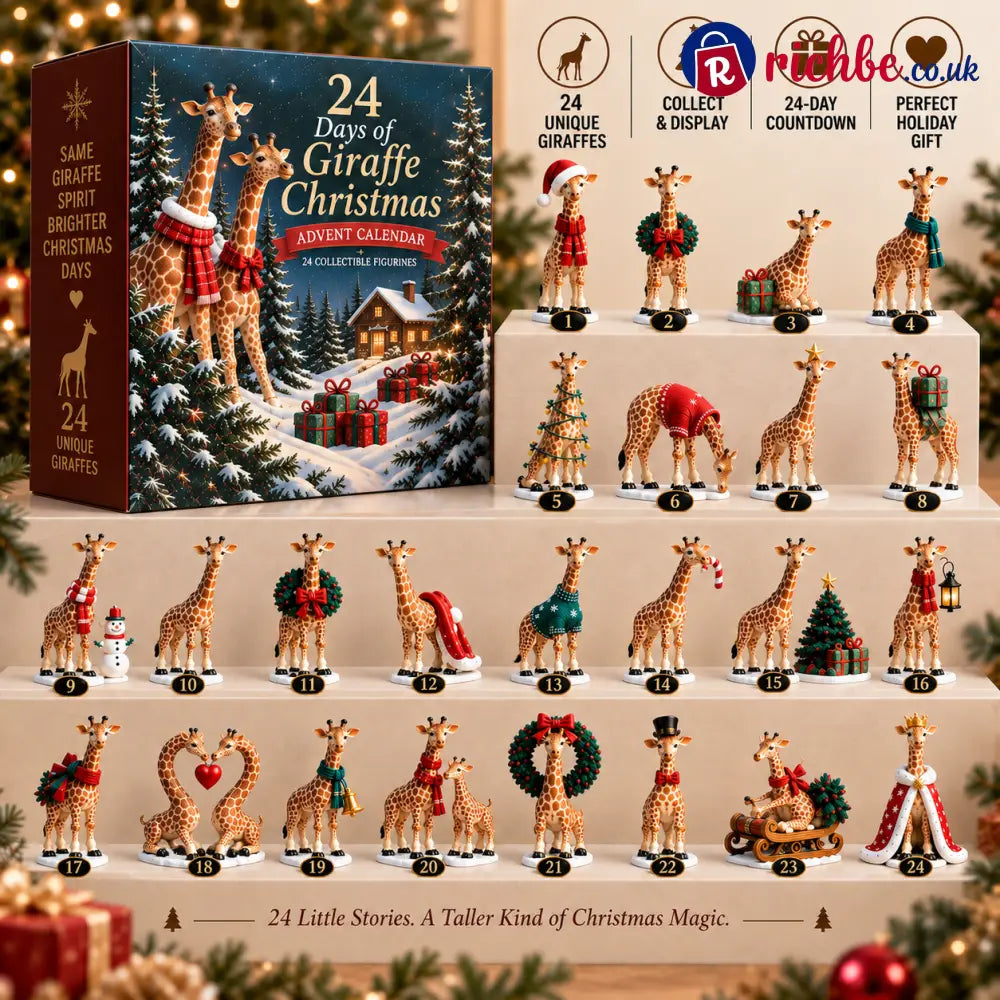 π¦ 24 Days of Giraffe Christmas β 24 Unique Holiday Characters