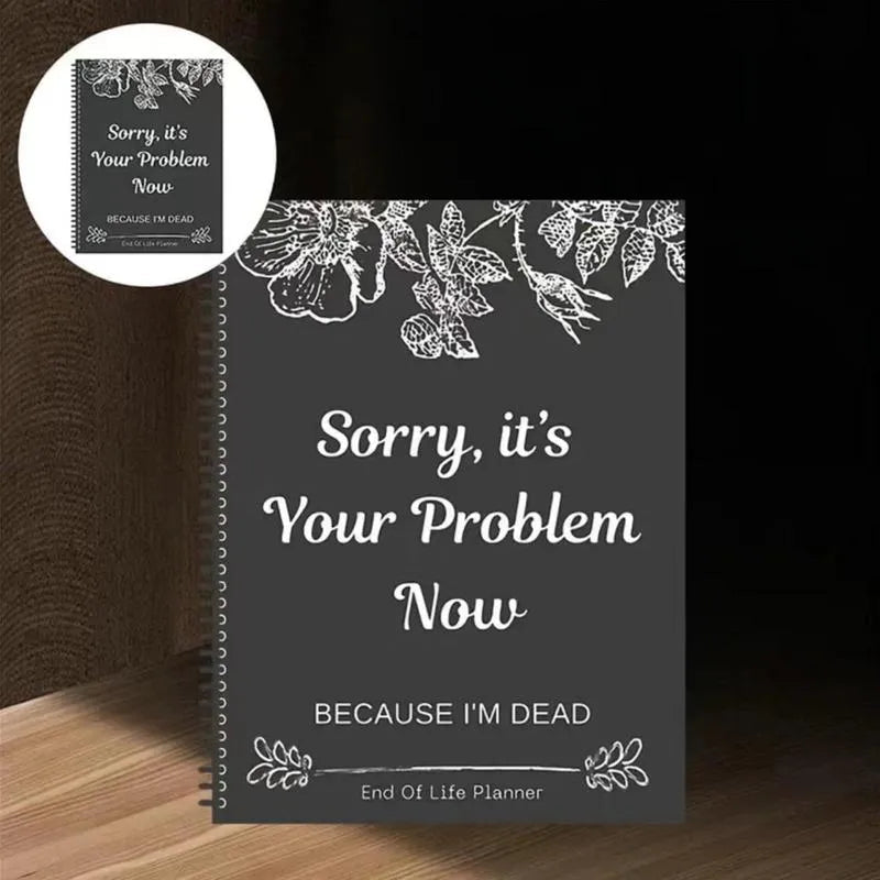 šļø Peace of Mind End-of-Life Planner for Final Wishes, Important Details, and Family Guidance