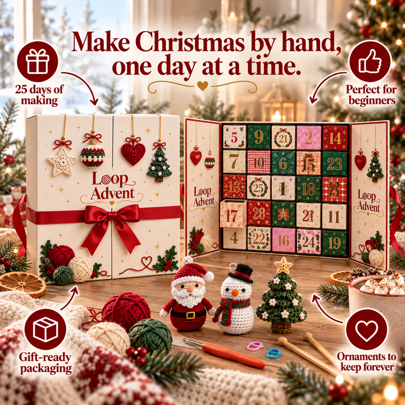 ๐ 2026 Limited Edition Crochet Advent Calendar ๐งถ 24 Days of Collectible Cuteness!