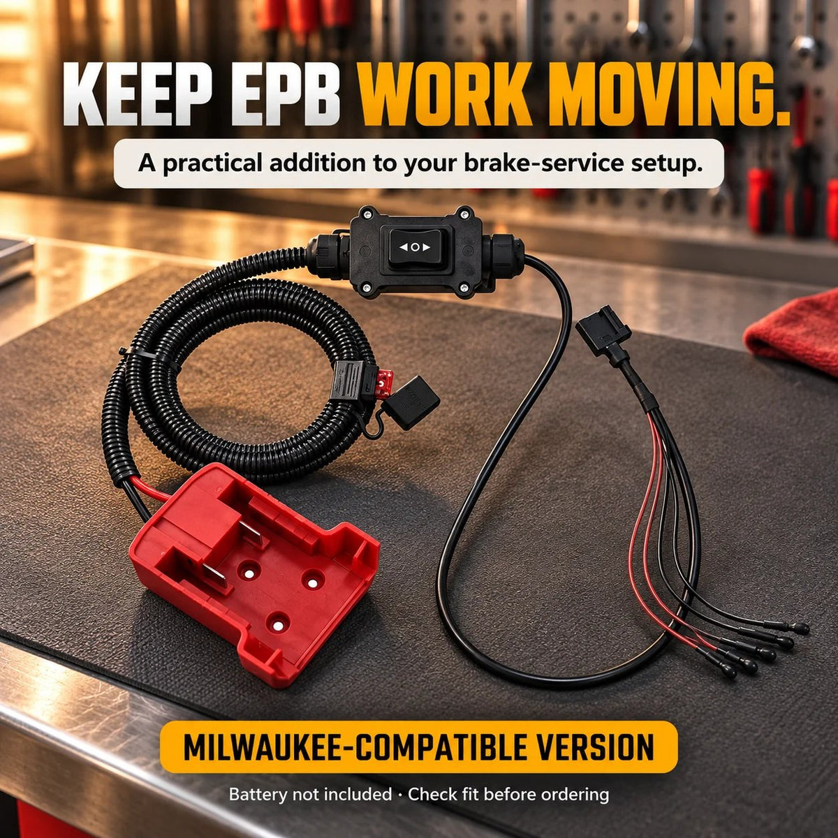 π₯Last Day 50% OFF- π§ 12β24V EPB Emergency Release Tool | Forward & Reverse Control