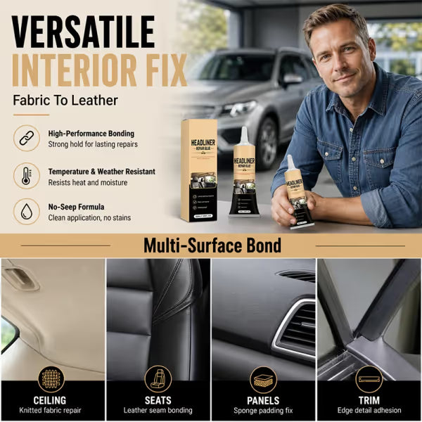 π Waterproof Car Headliner Repair Glue