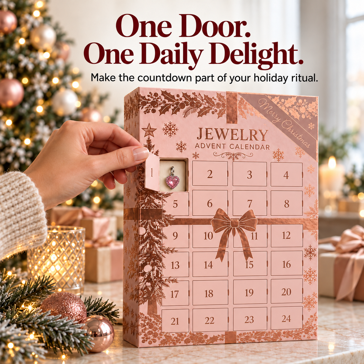 π₯ Limited-Time 49% OFF β π 24-Day Christmas Jewelry Advent Calendar β A New Surprise Every Day