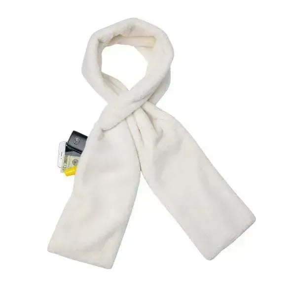 🎄60% OFF NOW! 🎉50K+ SOLD!🎁Cozy Scarf with Hidden Pocket – Warm, Soft & Secure Zipper🧣