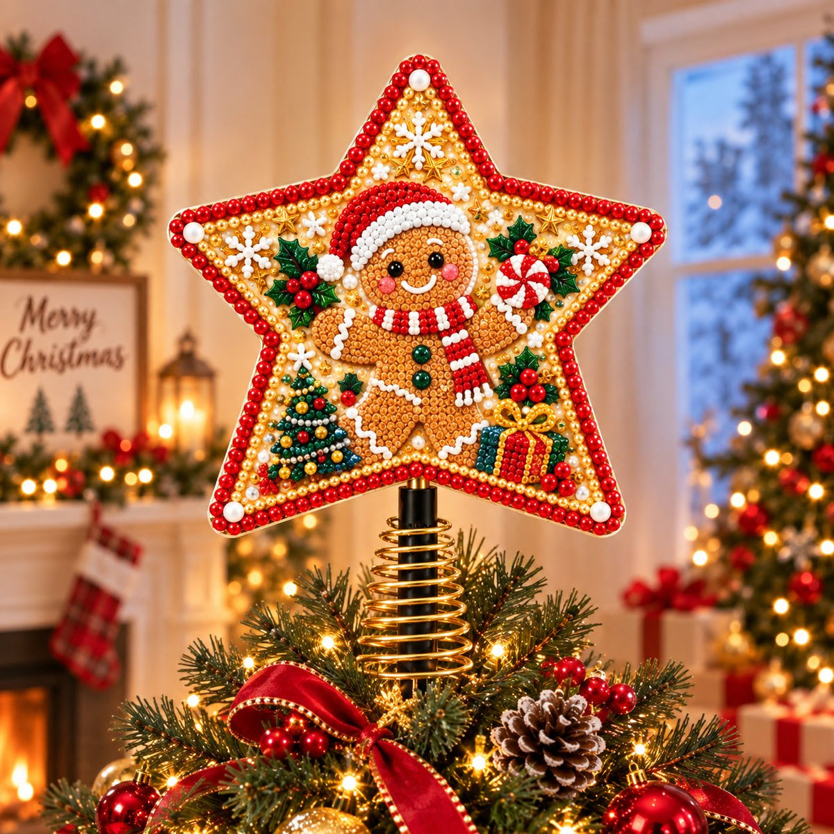 🎄LAST DAY 50% OFF — Light-Up Christmas Tree Topper DIY Kit