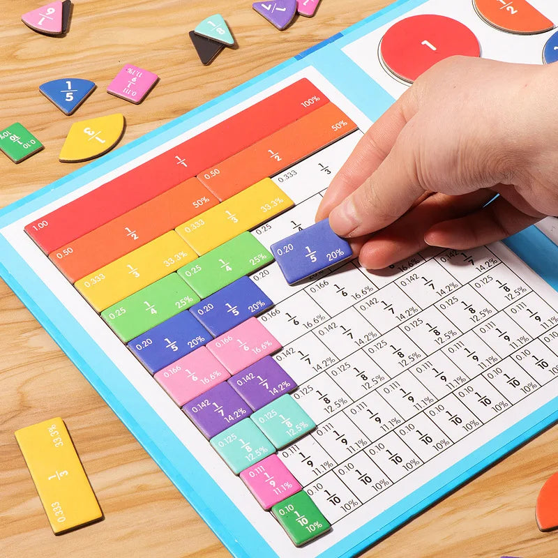 đ§ Magnet Montessori Fraction Puzzleâ¨