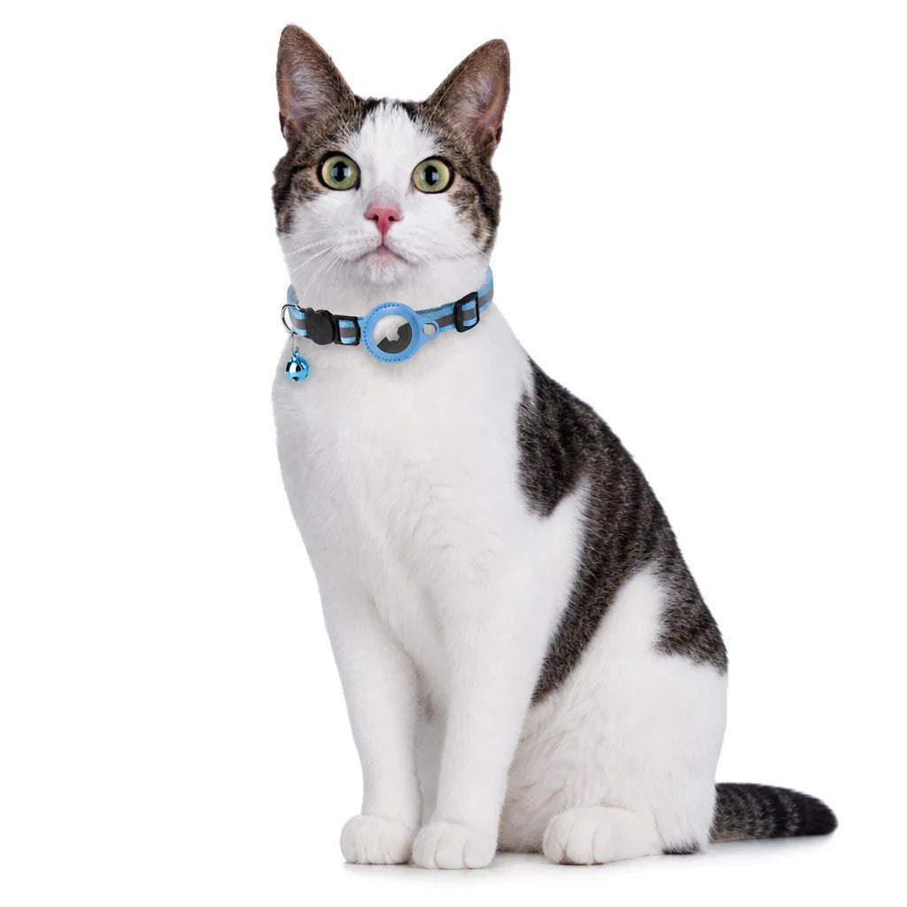 🏷️limited-time 49% Off! reflective Cat Collar With Waterproof Smart Pet Tracker Locator🐱