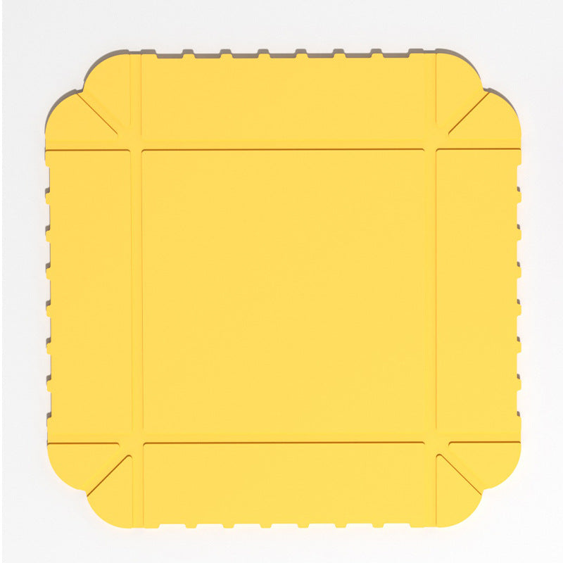 🥗 6 PCS Foldable Silicone Cutting Mat & Serving Tray
