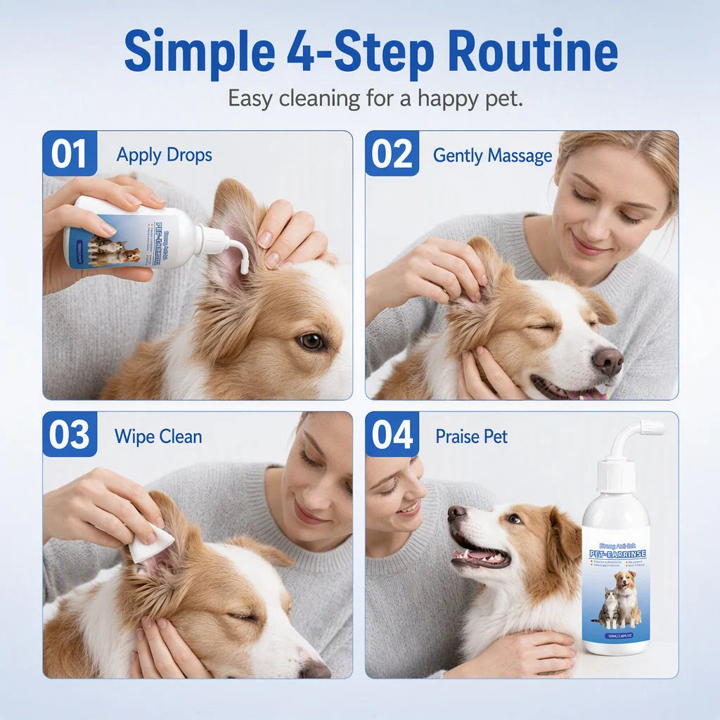 💕Buy 1 Get 1 Free🎁🐶🐱Pet Ear Cleaner for Dogs & Cats👂🪄