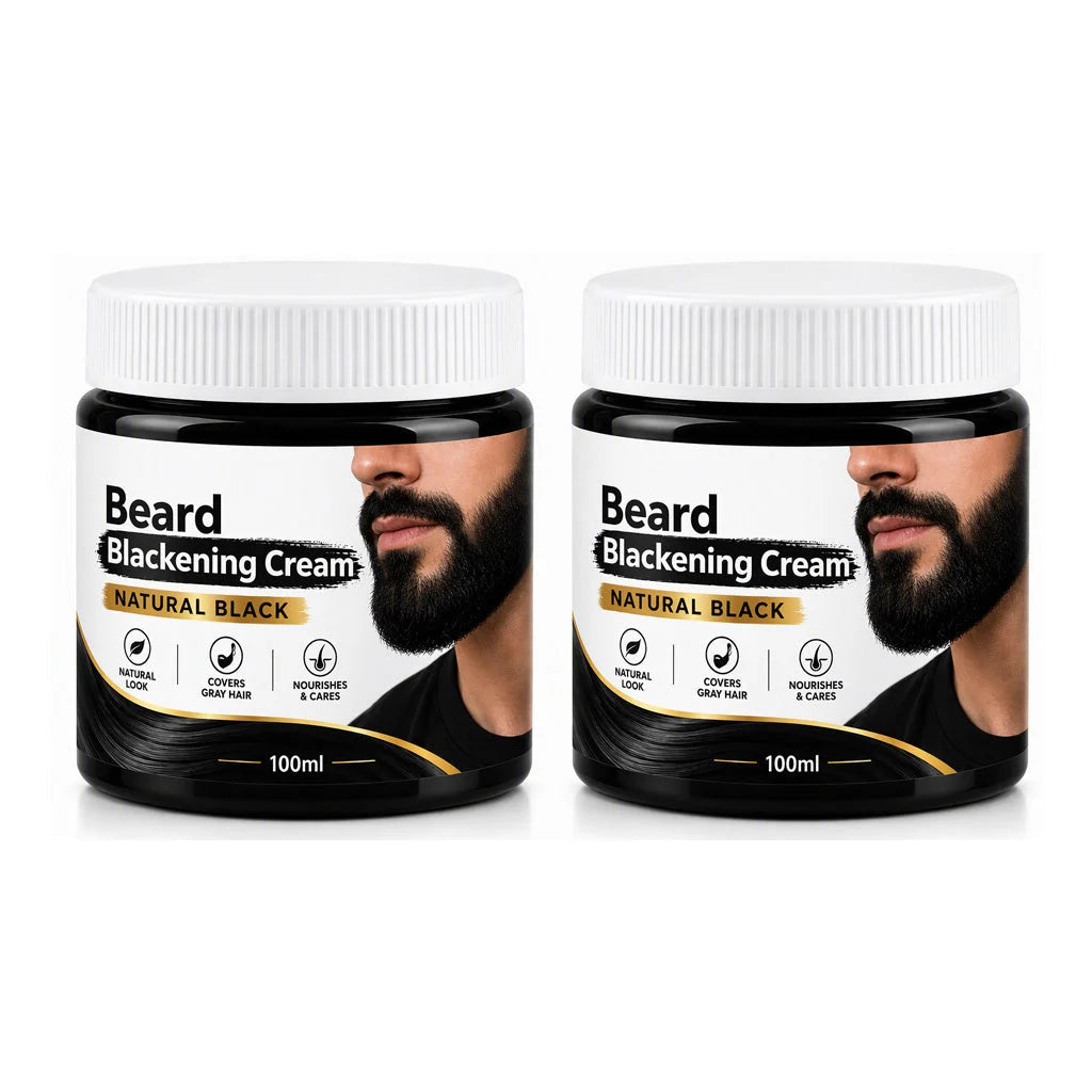 Men's Natural Black Beard Dye Cream