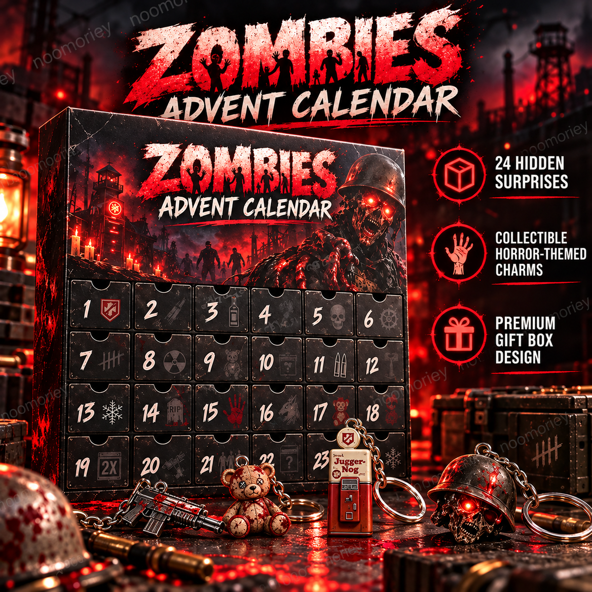 🎃 50% OFF Zombie Countdown Advent Calendar for Halloween!!!