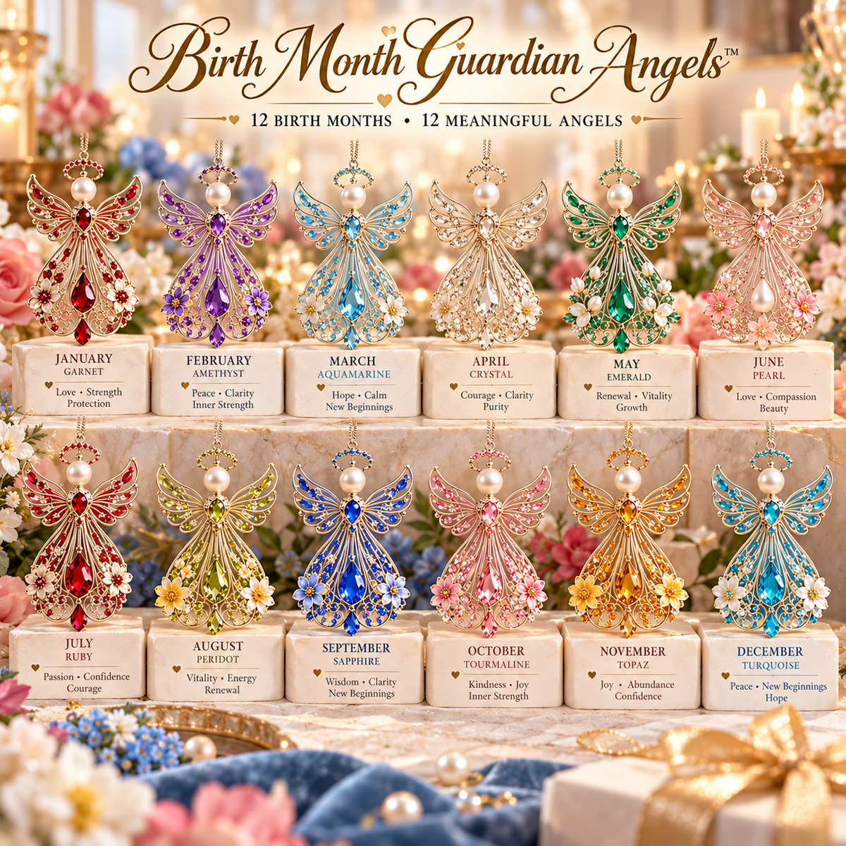 ✨ Birth Month Guardian Angels — An Angel Chosen Just for You