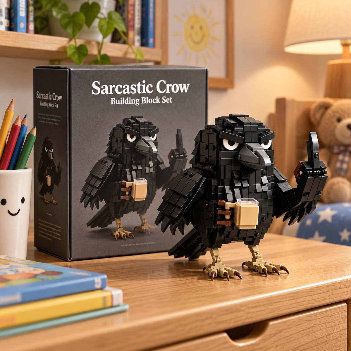 🐦⬛ Gothic Raven Building Kit