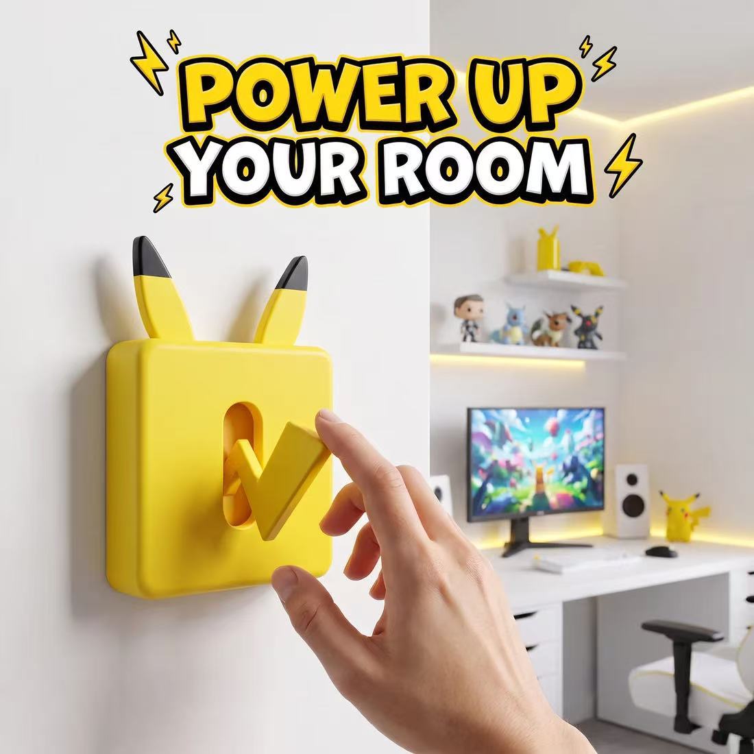 ๐ปโจ 3D Printed Gengar Light Switch Cover โ Fun & Easy to Install