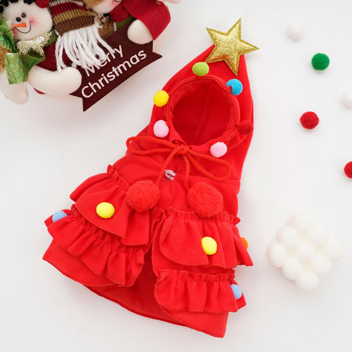 ππΆ Christmas Pet Cape β Cute & Cozy Holiday Outfit for Dogs & Cats π