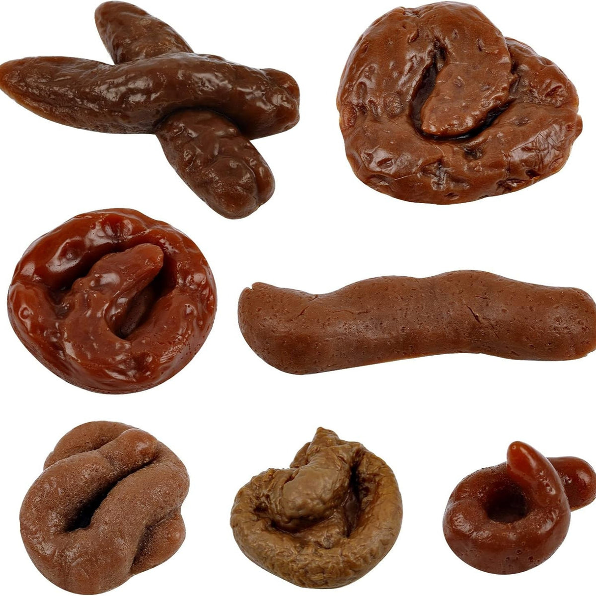 π7 Pcs Fake Poop, Realistic Prank Poop