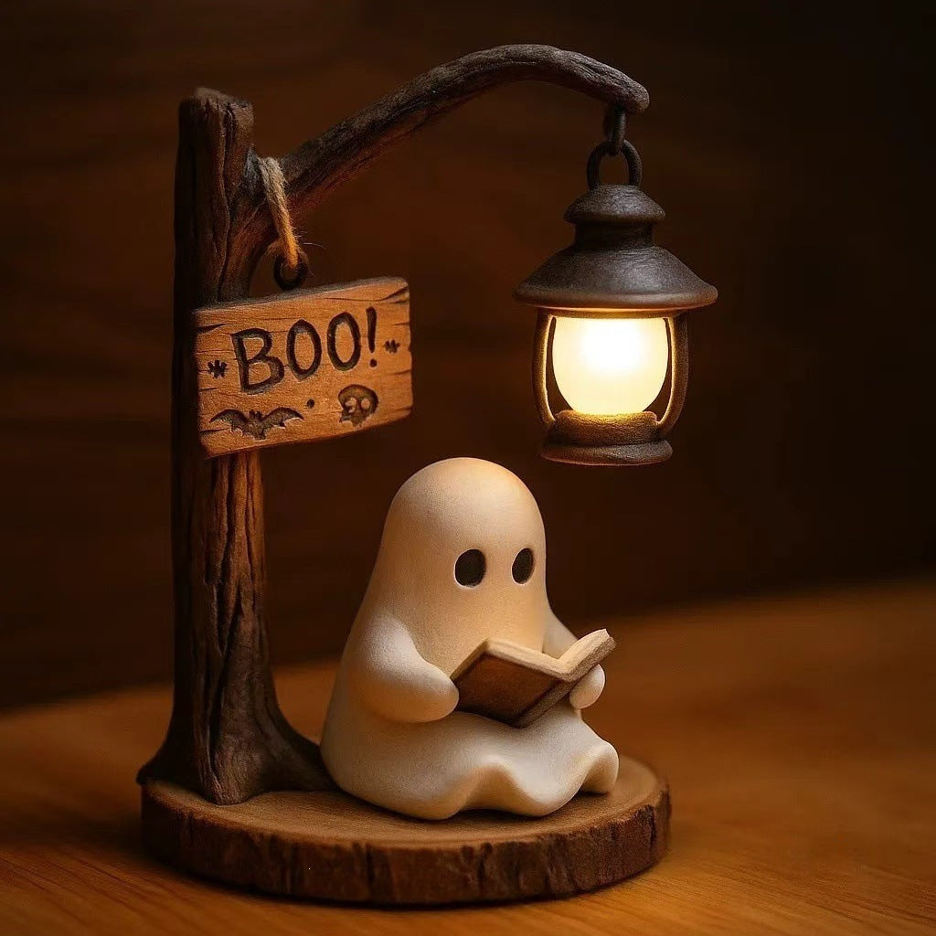 🧙♀️ Enchanted Witch Lantern Lamp – Spooky Halloween Table Decor 🎃✨
