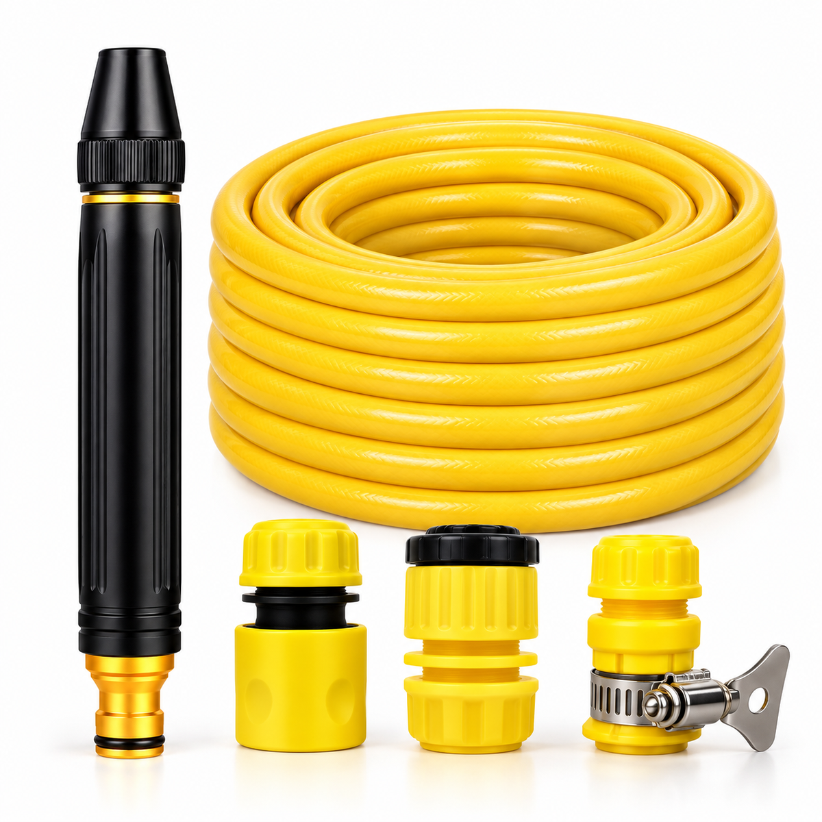 🔥High-Pressure Car Wash Water Gun Booster Nozzle Garden & Auto Dual Use Power