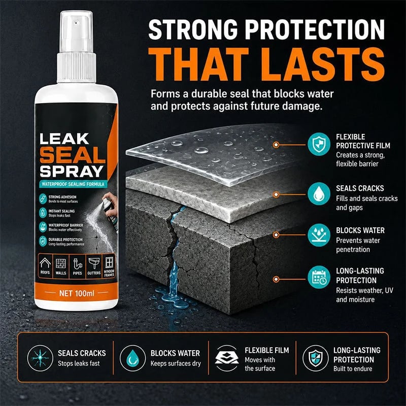 📍 Portable Leak Repair Sealing Spray