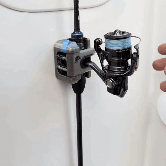 Billy Bud Quick-Release Spinning Rod Mount