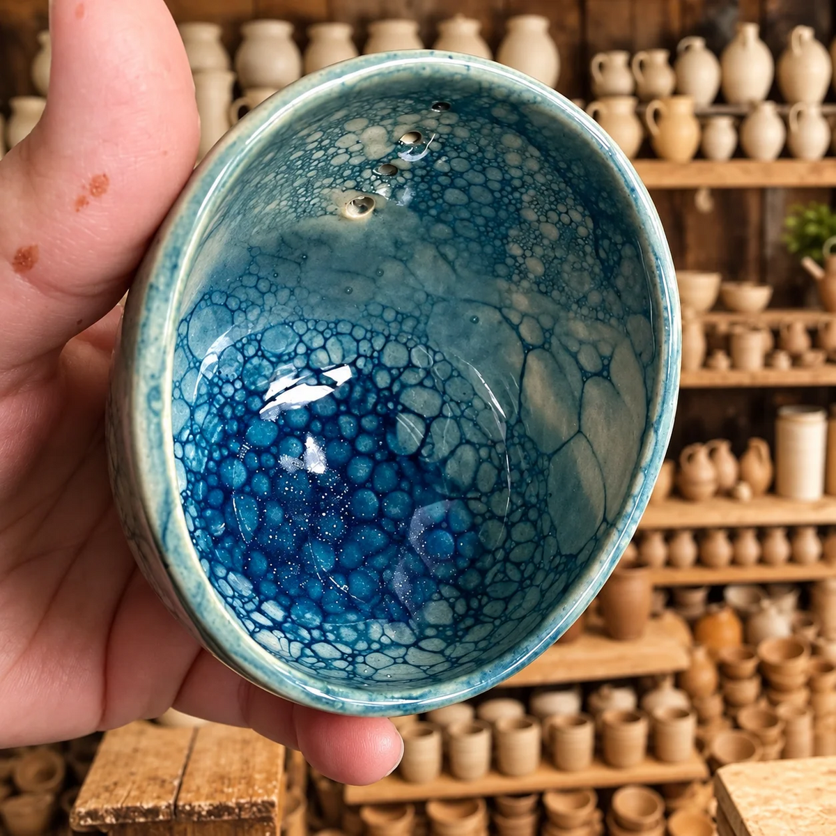 100% Handmade Pottery Herb Stripper(๐๐ก๐๐ ๐๐ฆ๐ข๐ญ๐ก ๐๐๐ง๐๐ฆ๐๐๐ยฎ) - BUY 3 GET 15% OFF & FREE SHIPPING