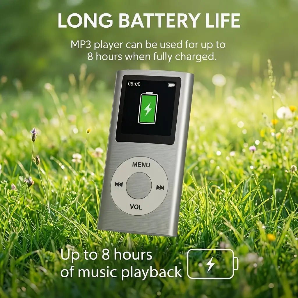 ๐ฅ HOT SALE! ๐ถ Portable MP3 Music Player โ Pocket-Sized Digital Music Player with LCD Screen & TF Card Support โจ