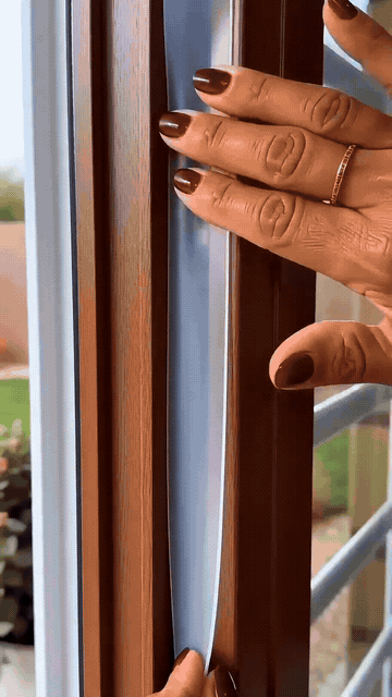 Clear Self-Adhesive Door & Window Seal Strip