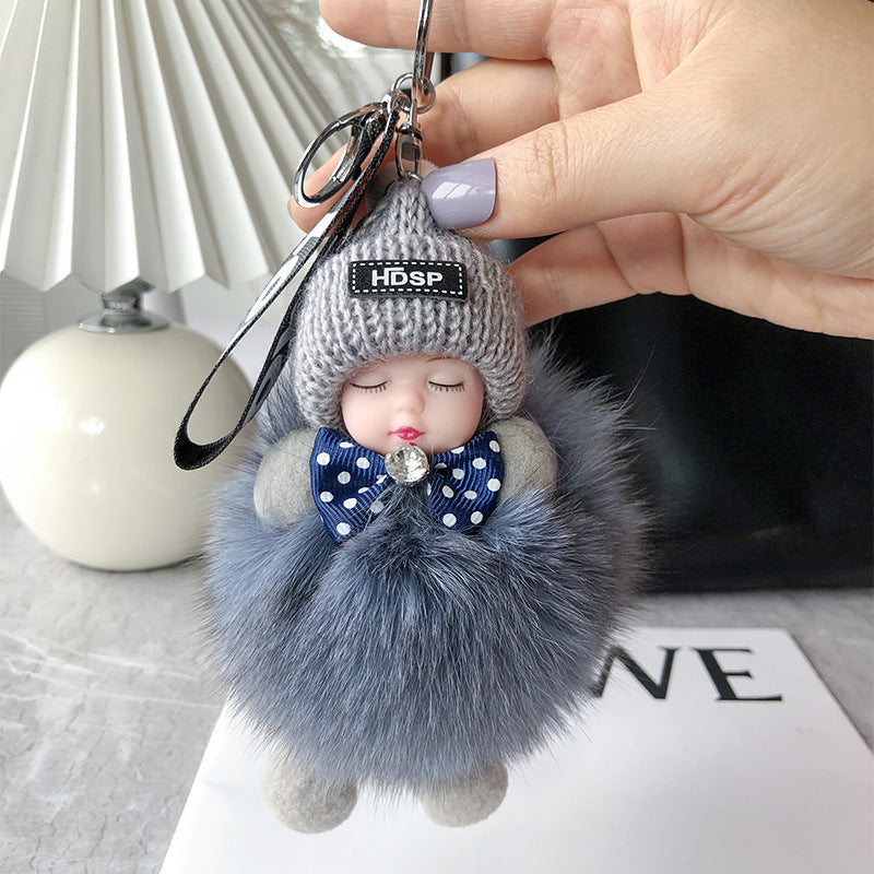 π§Έπ Fluffy Little Friends Plush Keychain β Cute Soft Doll Bag Charm, Colorful Backpack Accessory & Adorable Gifts for Her πβ¨