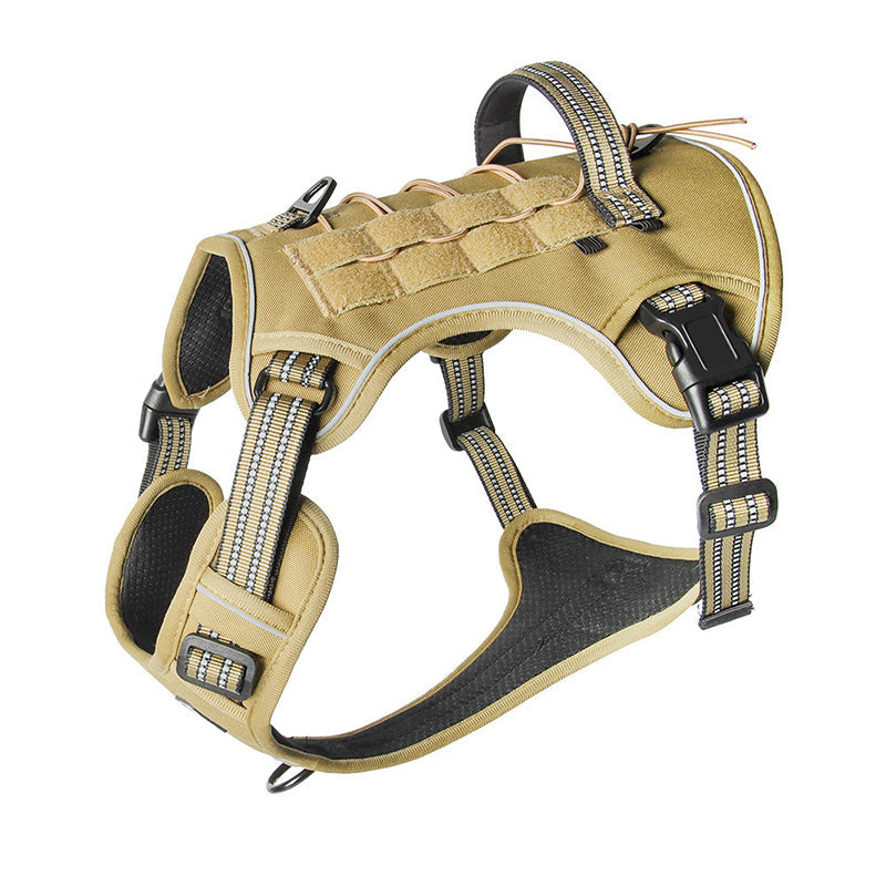 🎀Outdoor Heavy-Duty Adjustable No-Pull Dog Harness with Control Handle