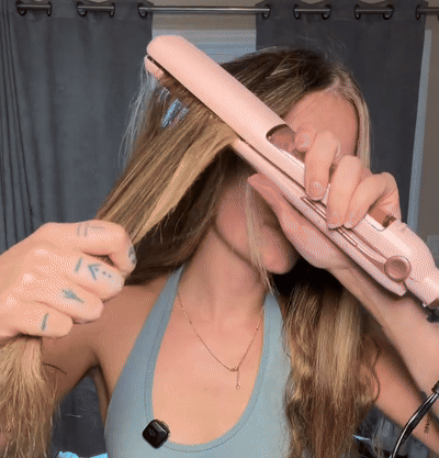 Steam Hair Straightener with Detachable Comb