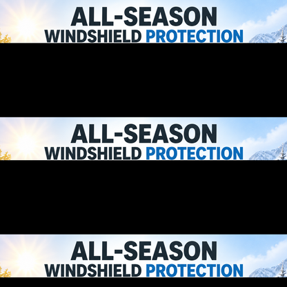 🚗 Magnetic Windshield Cover – All-Season Sun, Snow & Frost Protector for Cars, SUVs & Trucks