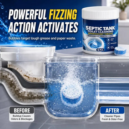 🚽49% OFF – Effervescent Toilet Cleaning Tablets✈️
