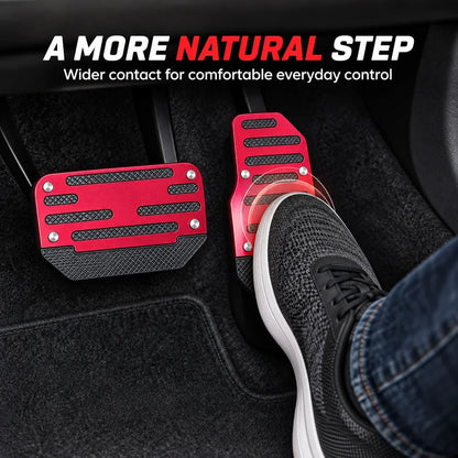 2PCS NonSlip Universal Foot Brake and Gas Pedal Covers
