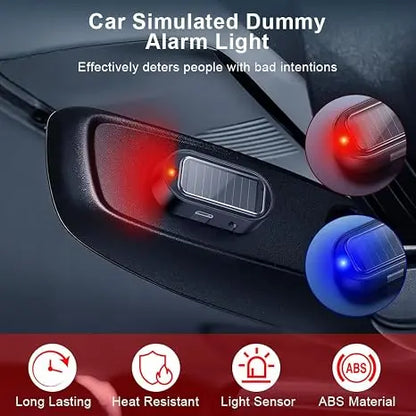Solar Powered Car Alarm Indicator Light
