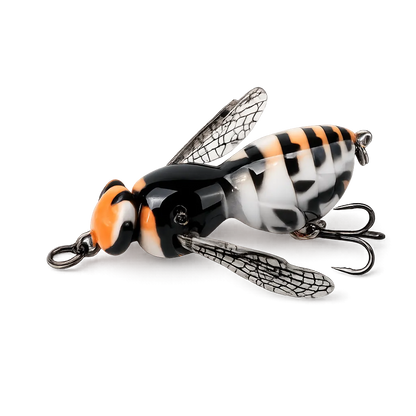 🐟Tödliche Versuchung🐝 Bionic Wasp Topwater Lure 🔥 Triggers Explosive, Violent Surface Strikes!