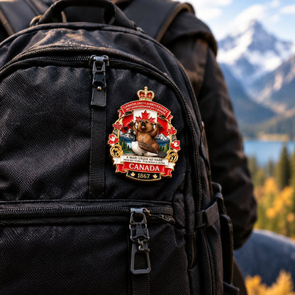 🍁Canada 160th Anniversary Tribute Badge | 1867–2027 Canadian Heritage Collector’s Keepsake