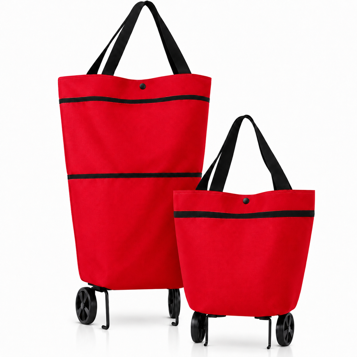 🔥Last Day 40%Off 🔥 2 in 1 Foldable Shopping Cart Bag🎁