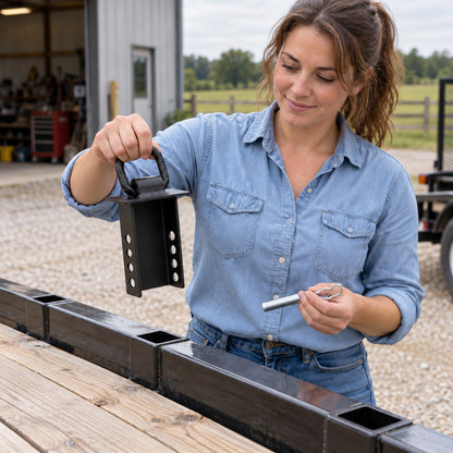 Removable Trailer Stake Pocket D-Ring Tie-Down Anchors