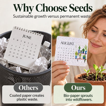 Plantable Seed Calendar 2027