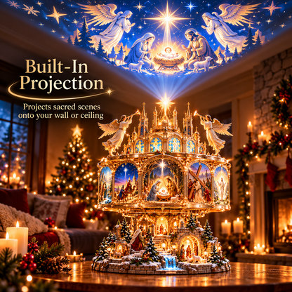 🪞✝️ Lighted Bible Story Display – 6 Sacred Scenes of Faith & Hope ✨