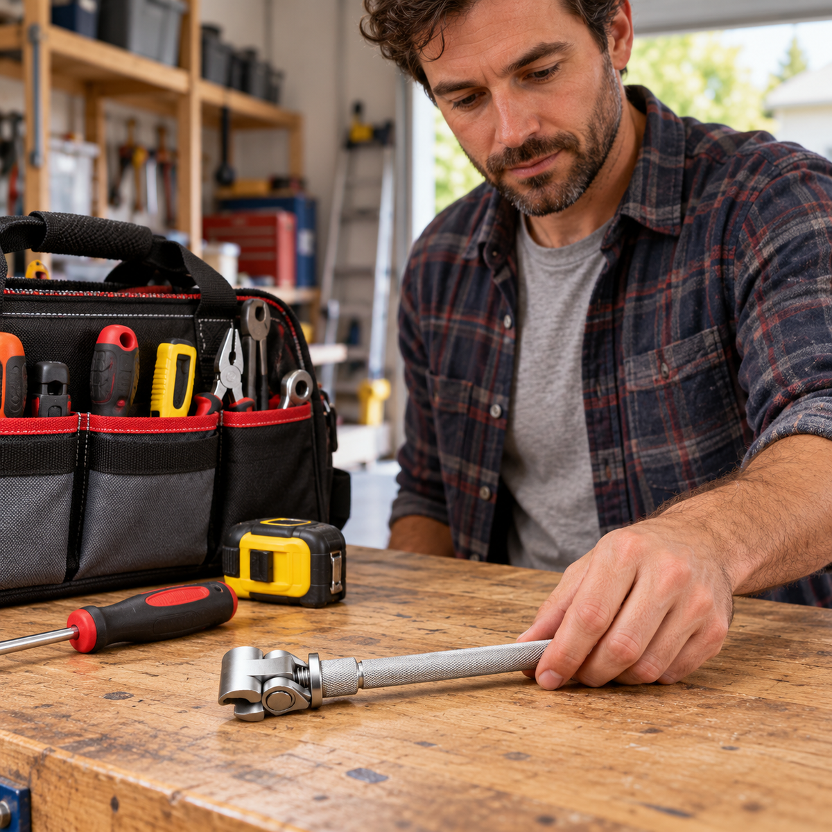 Adjustable Steel Door Hinge Wrench