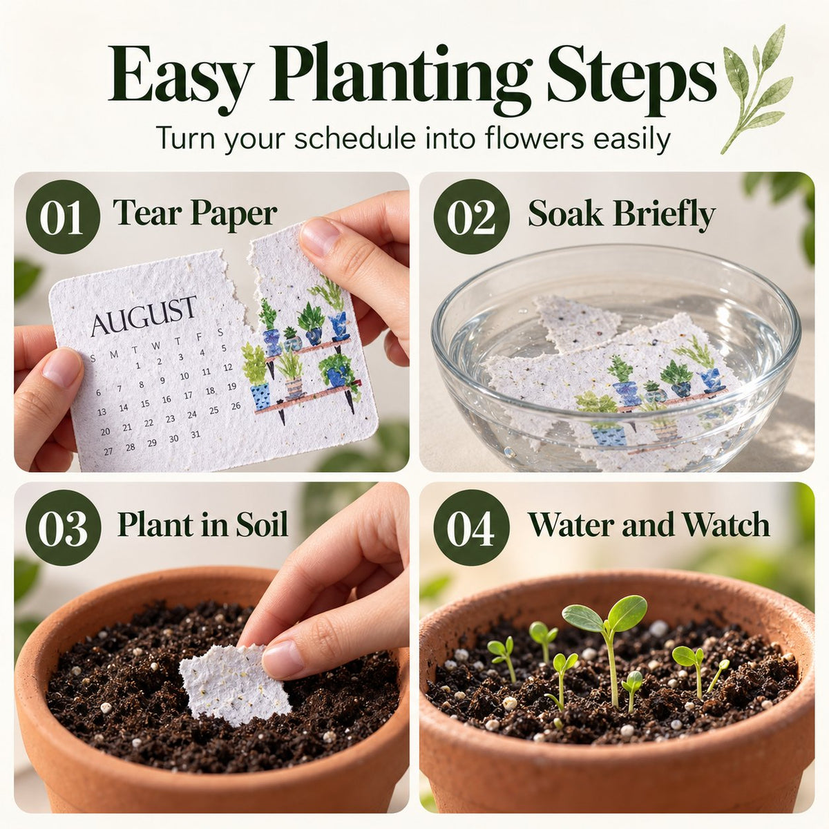 Plantable Seed Calendar 2027