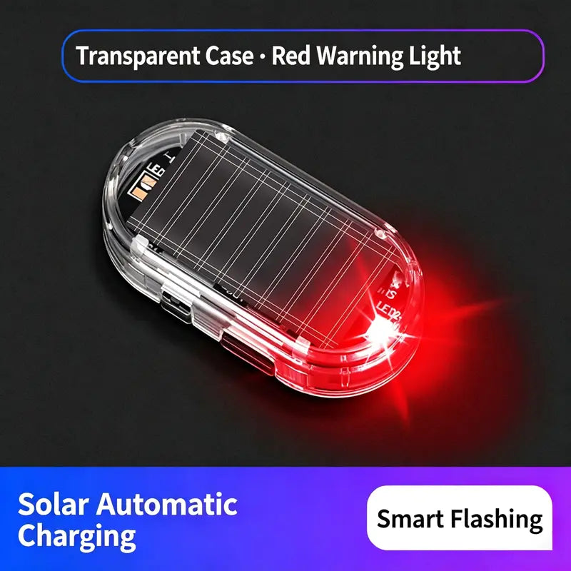 Solar Powered Car Alarm Indicator Light