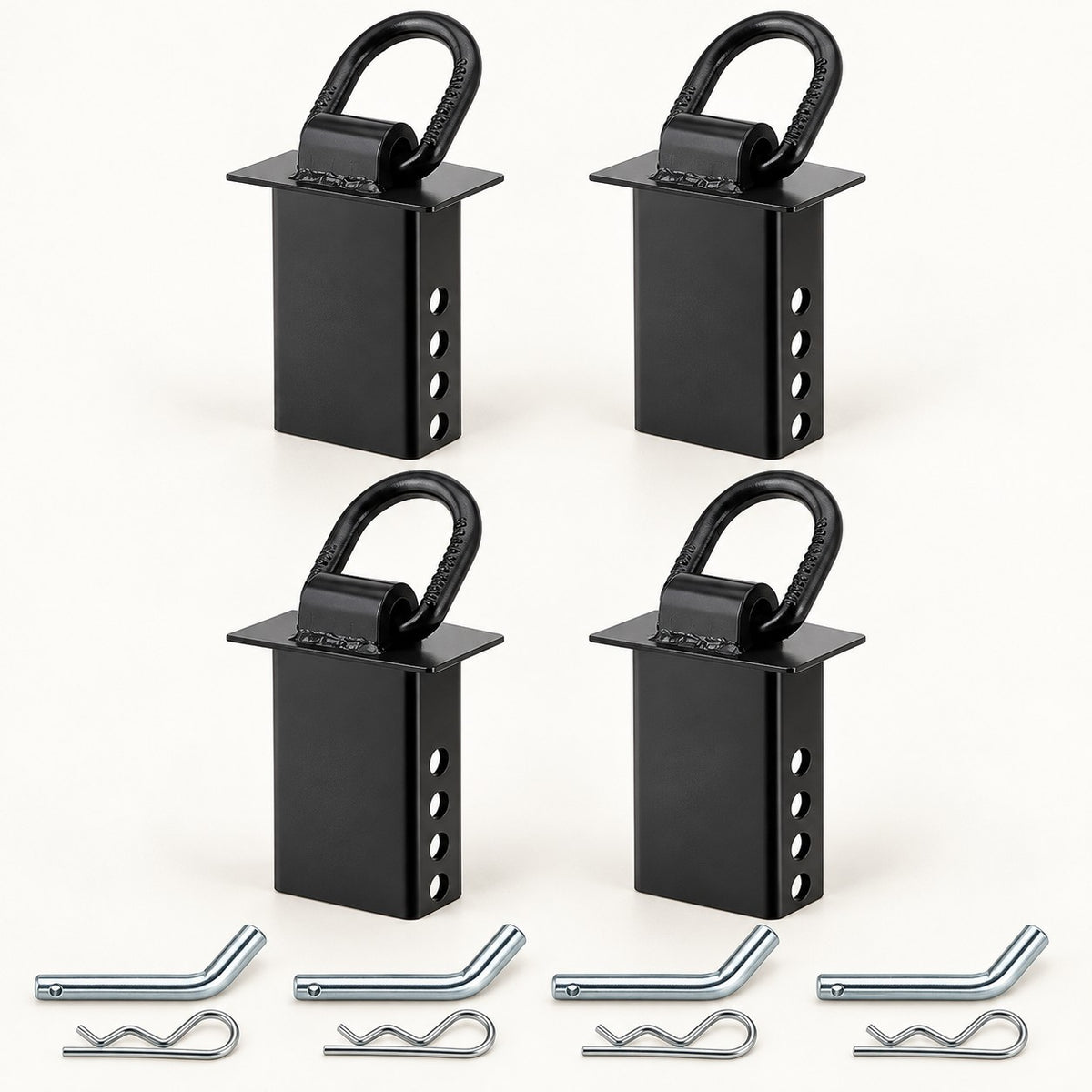 Removable Trailer Stake Pocket D-Ring Tie-Down Anchors