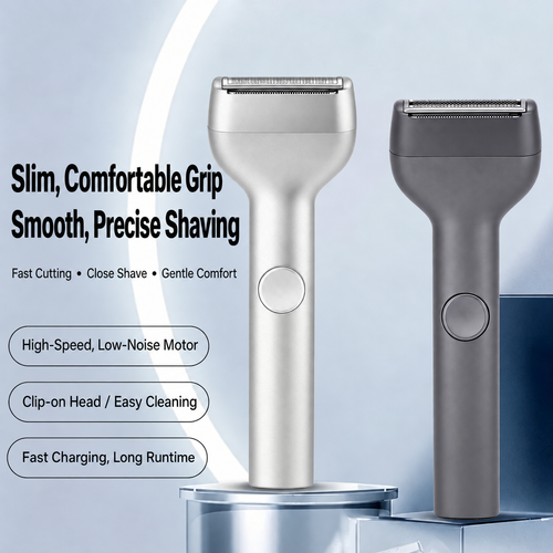 💝🪒 Men’s Portable Foil Electric Razor ⚡🧔 Rechargeable Wet & Dry Close Shaver