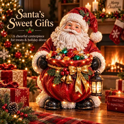 🎅 5-in-1 Festive Lighted Candy Bowl Collection – Christmas Tabletop Decor