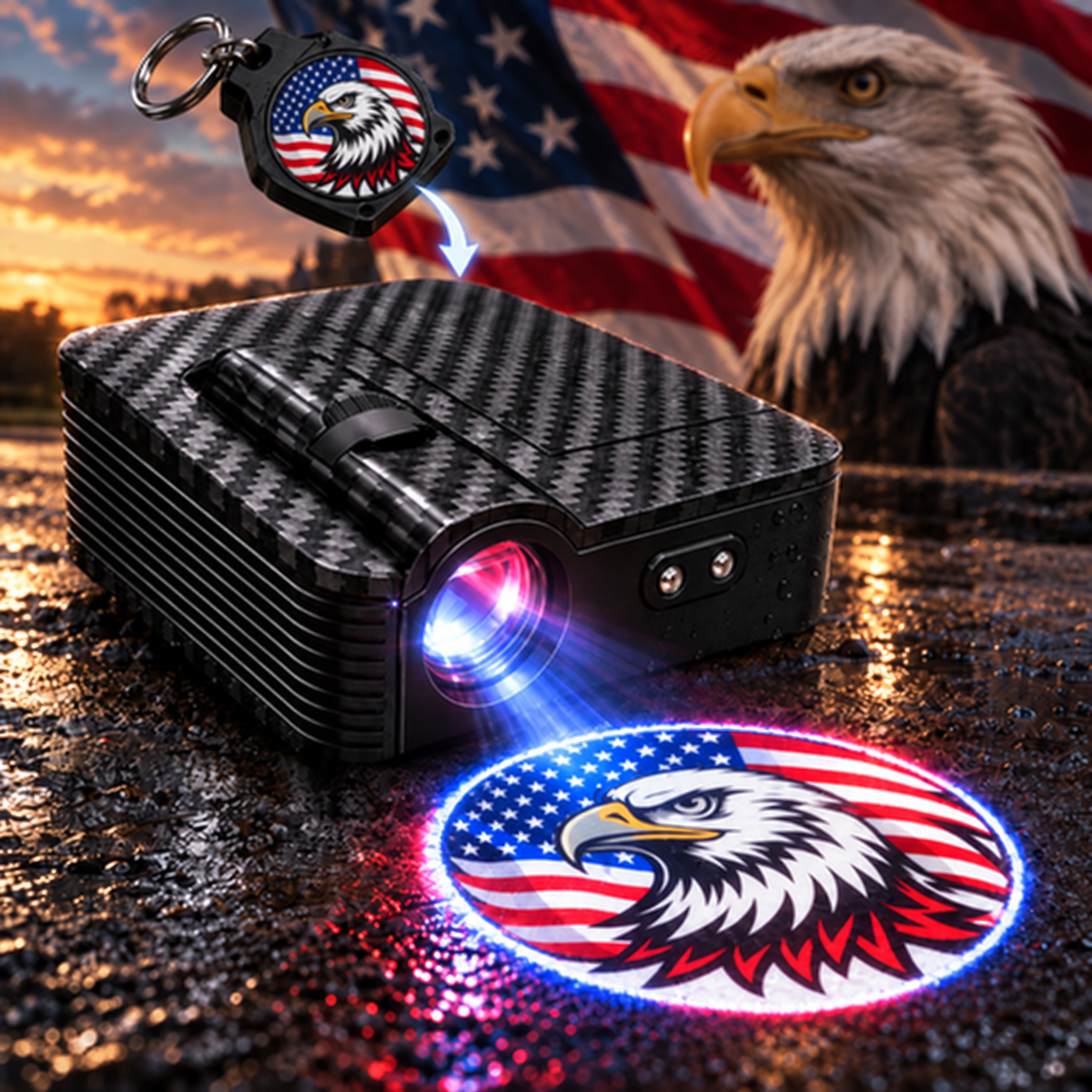 FreedomBeam Car Projector